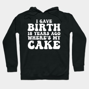 18th Birthday For Son Daughter 18 Year Old For Girls Hoodie